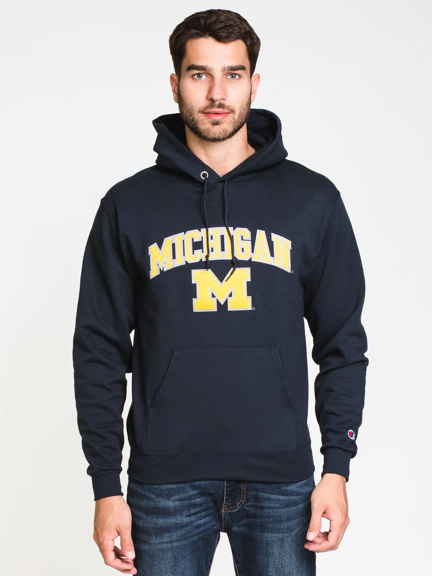 CHAMPION ECO POWERBLEND MICHIGAN UNIVERSITY HOODIE - CLEARANCE sold by Boathouse product image thumbnail 2