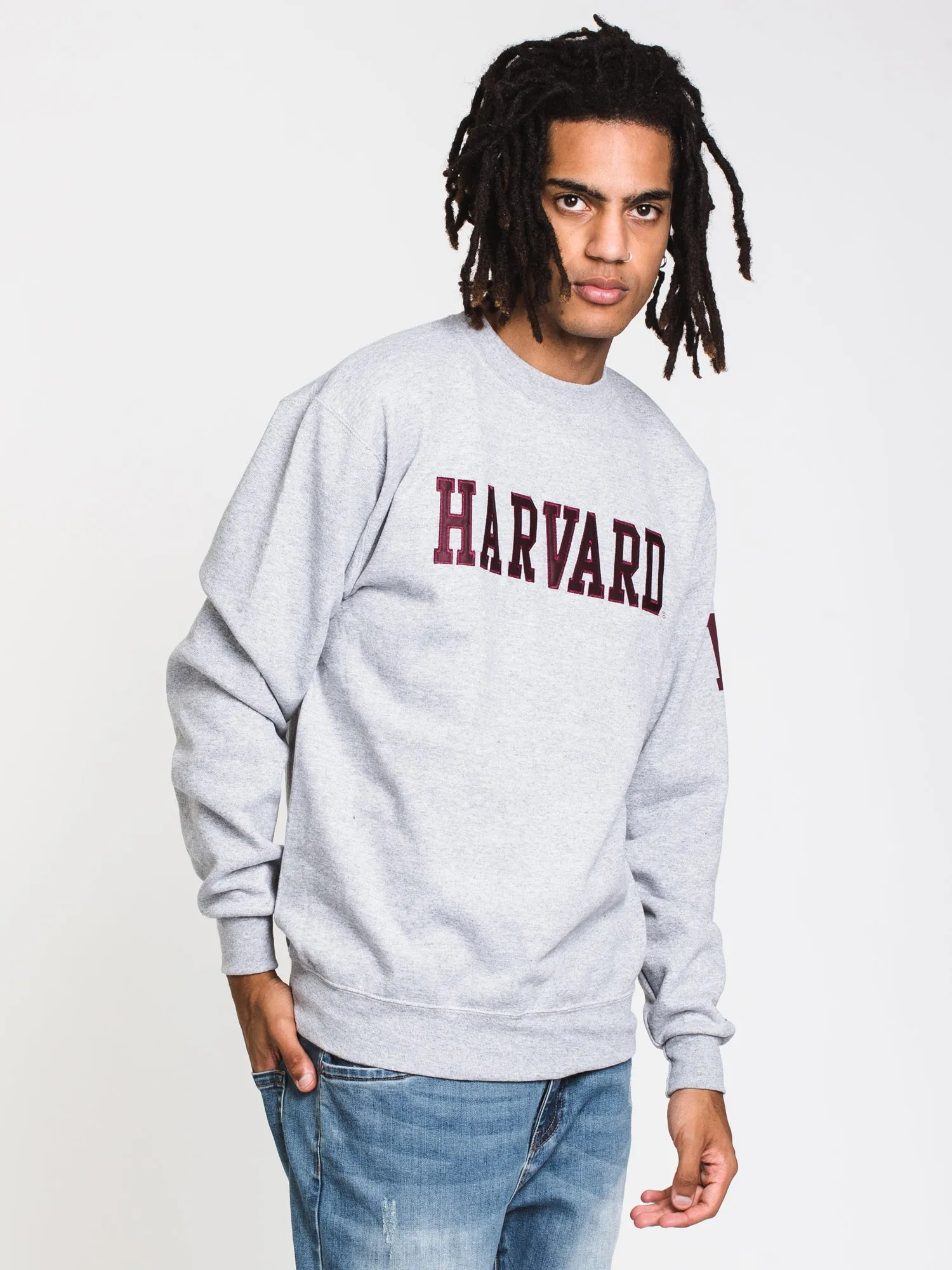 CHAMPION ECO POWERBLEND HARVARD UNIVERSITY CREWNECK SWEATER - CLEARANCE sold by Boathouse product image thumbnail 2