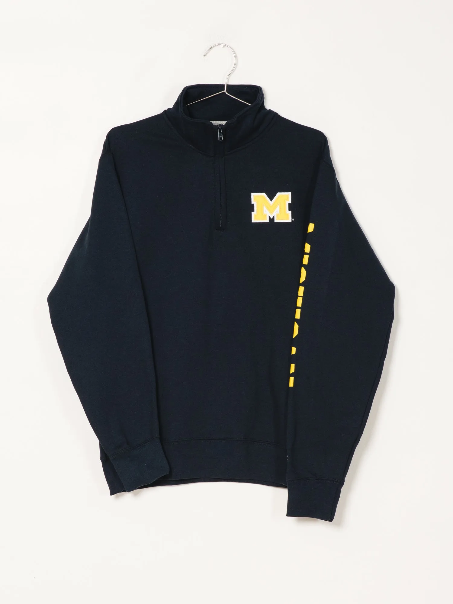 CHAMPION 1/4 ZIP MICHIGAN UNIVERSITY SWEATER - CLEARANCE sold by Boathouse product image thumbnail 5