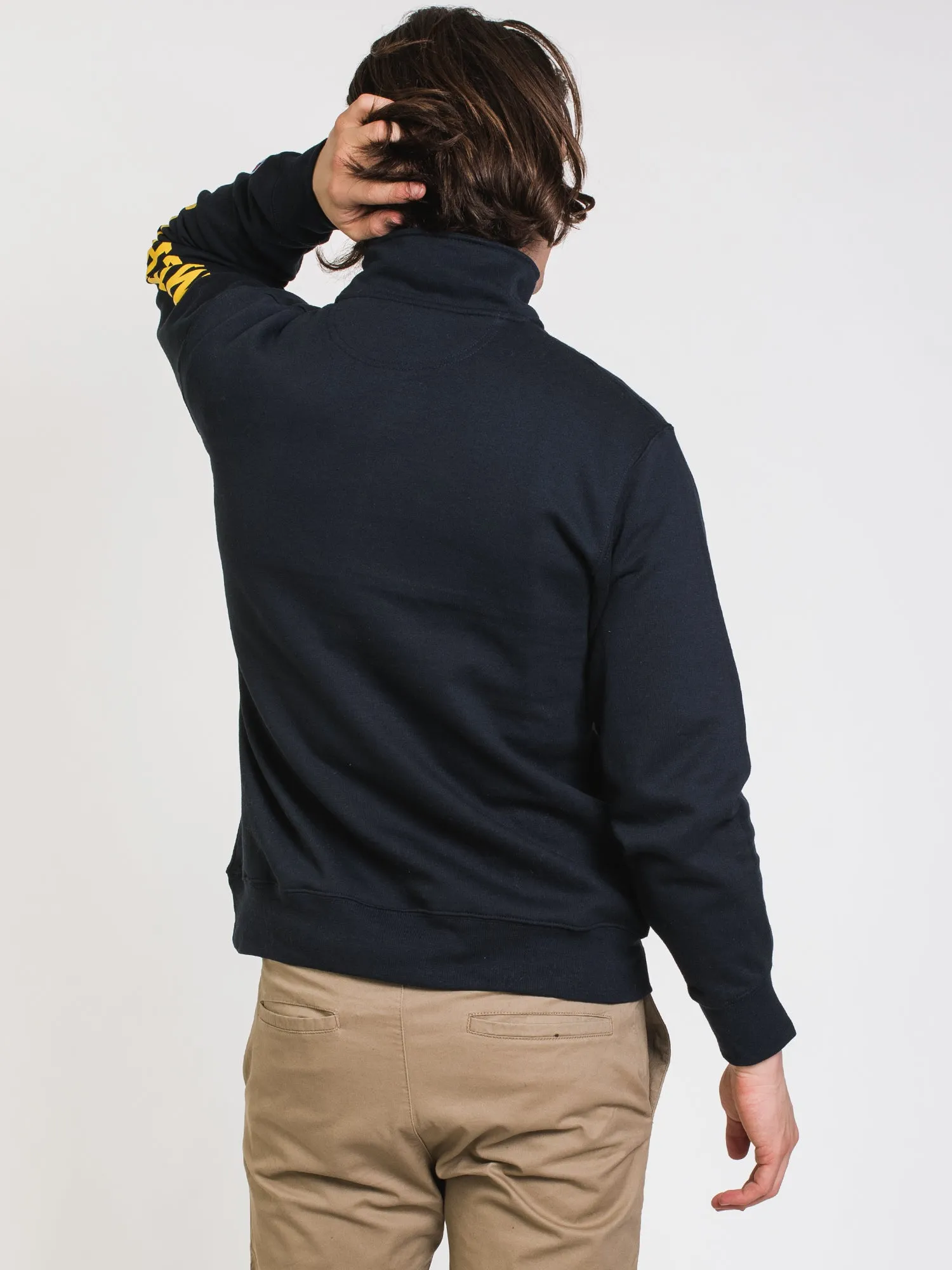 CHAMPION 1/4 ZIP MICHIGAN UNIVERSITY SWEATER - CLEARANCE sold by Boathouse product image thumbnail 3