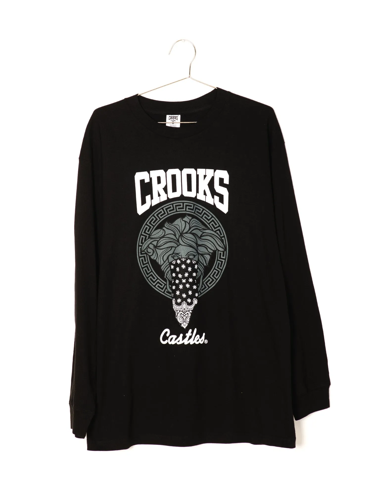 CROOKS & CASTLES BANDANA BANDIDO LONG SLEEVE TEE - CLEARANCE sold by Boathouse product image thumbnail 3