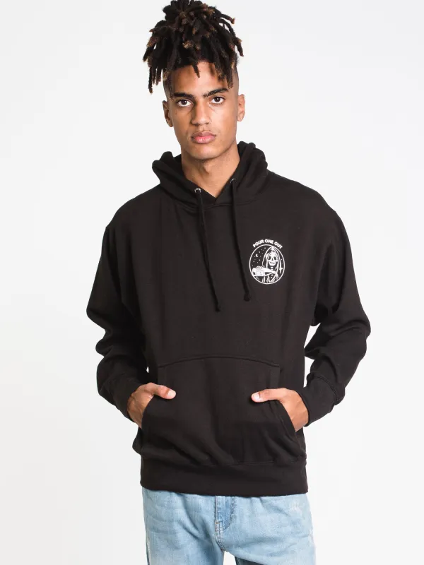 LAST CALL POUR PULLOVER HOODIE - BLACK - CLEARANCE made by Boathouse