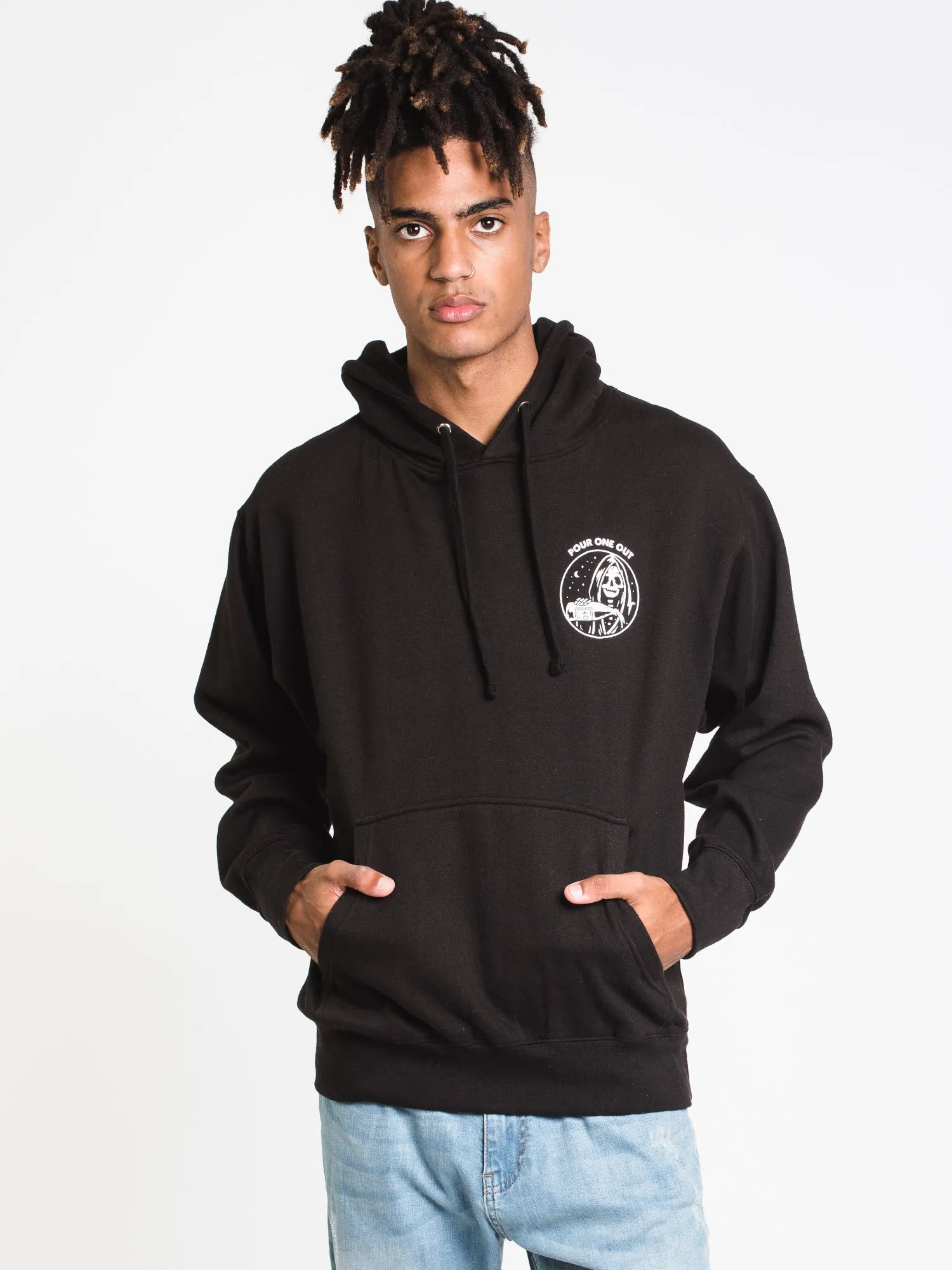 LAST CALL POUR PULLOVER HOODIE - BLACK - CLEARANCE sold by Boathouse