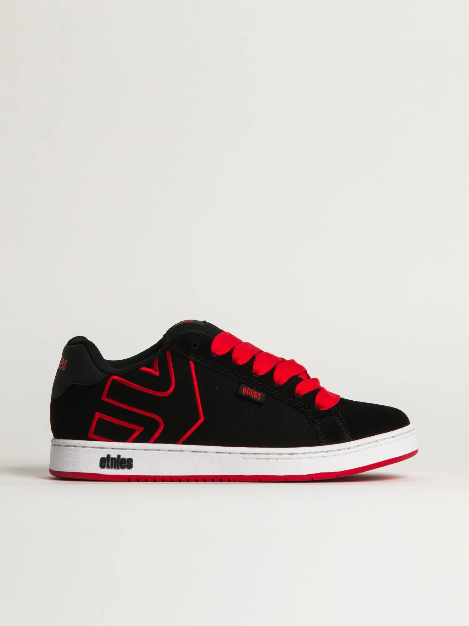 MENS ETNIES FADER SNEAKER - BLACK/RED sold by Boathouse