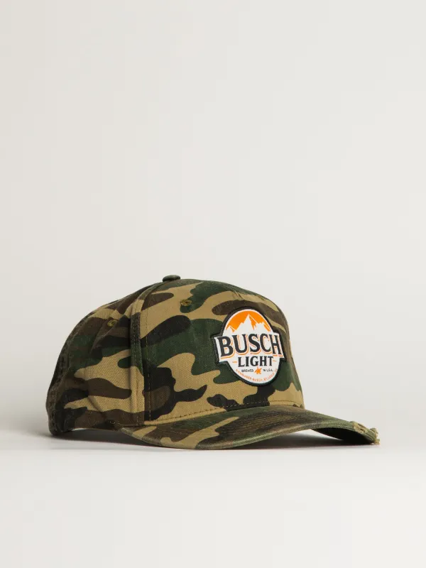 BUSCH CAMO SNAP HAT made by Boathouse