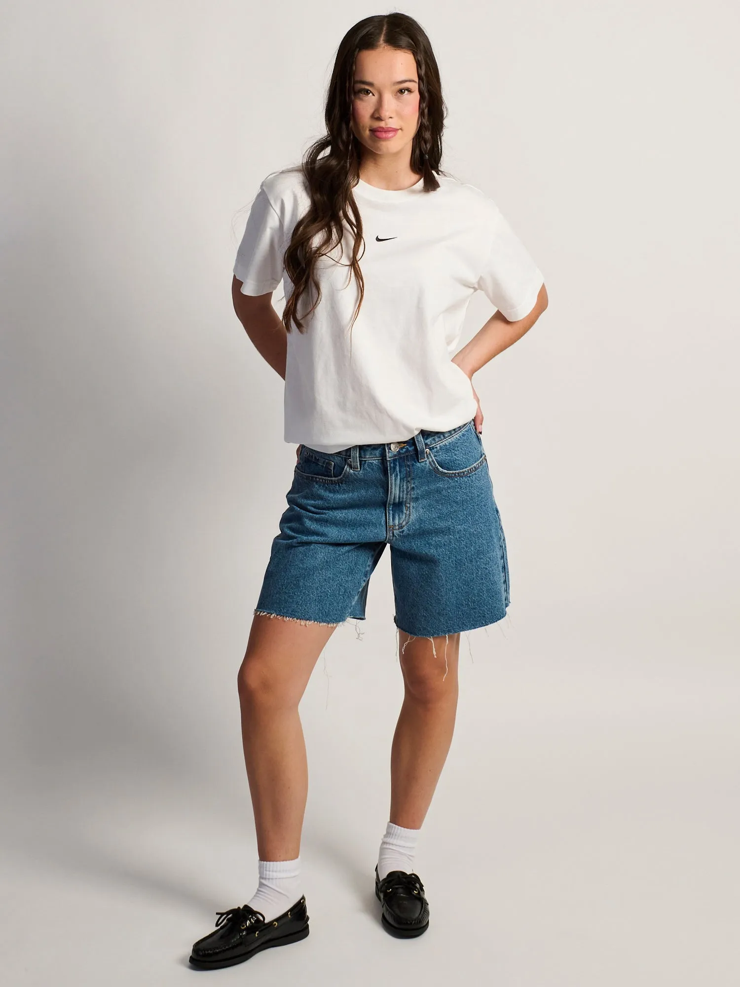 NIKE SPORTSWEAR CLASSIC T-SHIRT - WHITE/BLACK sold by Boathouse product image thumbnail 2