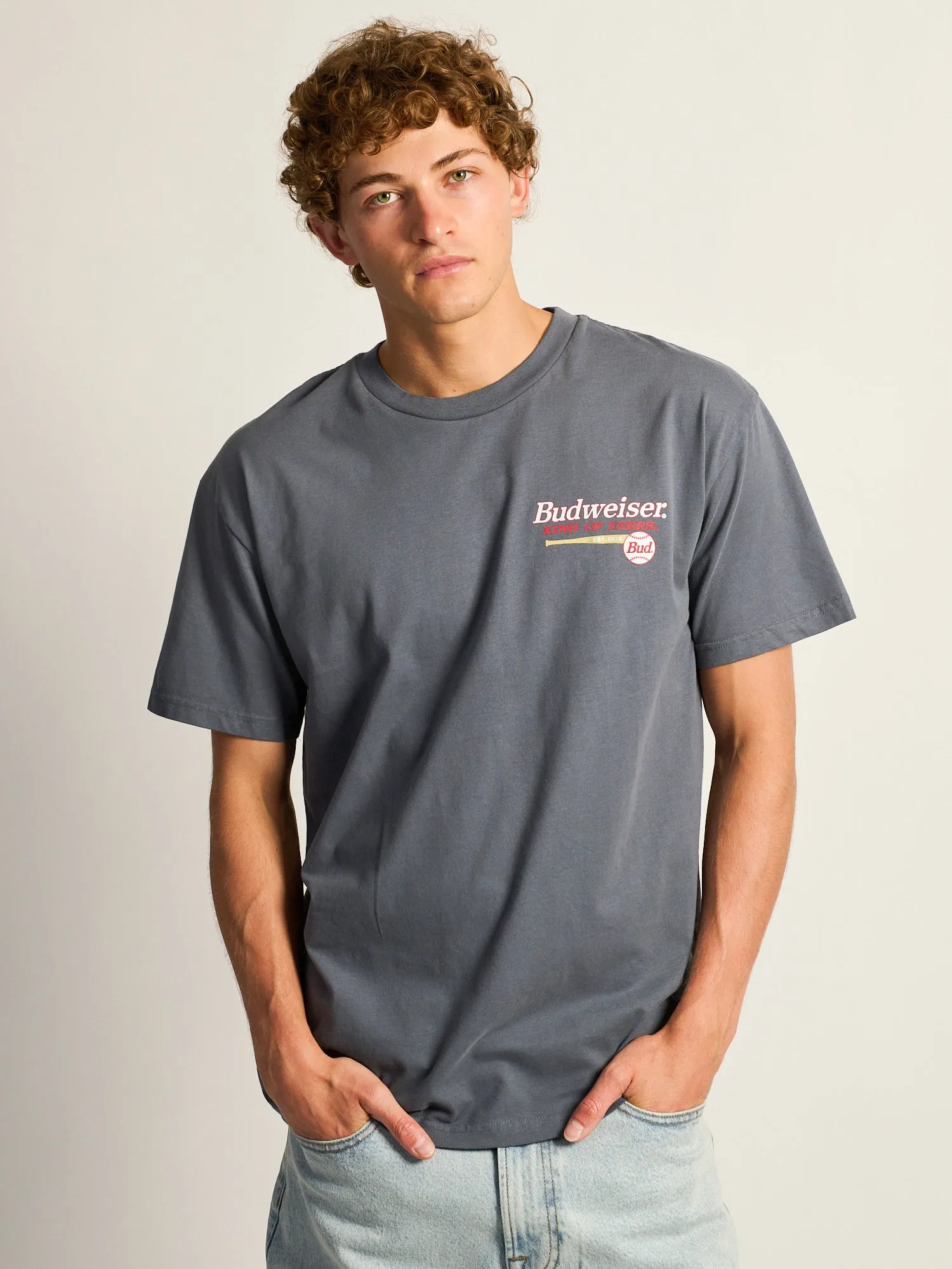 BUDWEISER BASEBALL T-SHIRT sold by Boathouse product image thumbnail 3