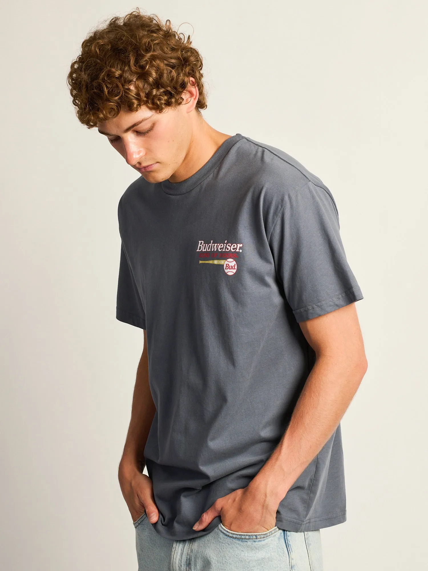 BUDWEISER BASEBALL T-SHIRT sold by Boathouse product image thumbnail 4