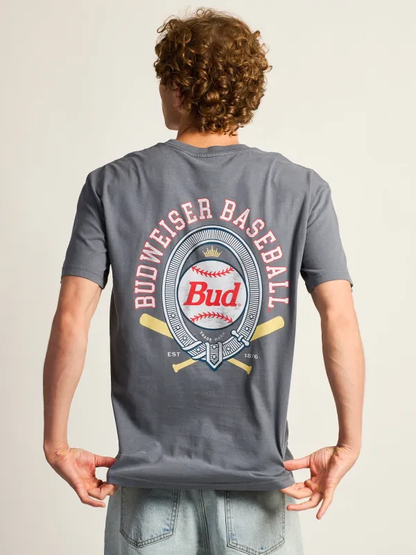 BUDWEISER BASEBALL T-SHIRT made by Budweiser