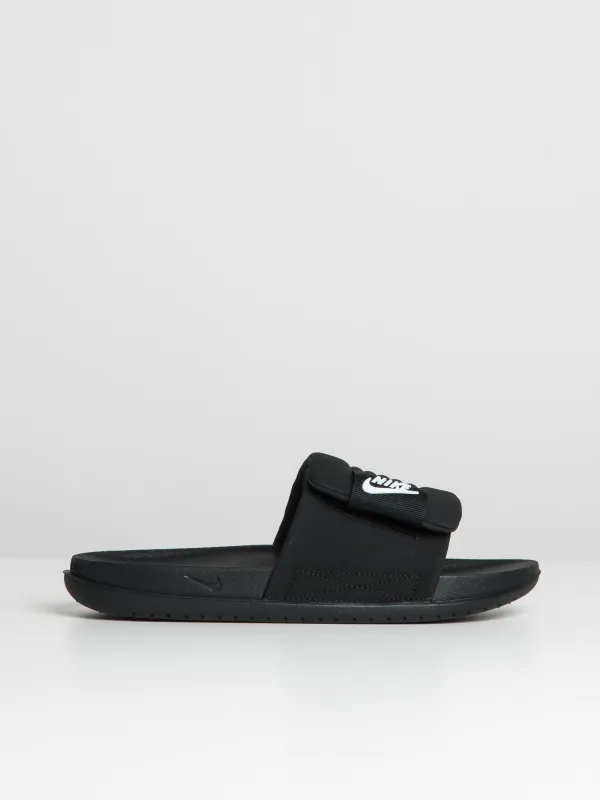 MENS NIKE OFFCOURT ADJUST SLIDES - BLACK/WHITE made by Nike