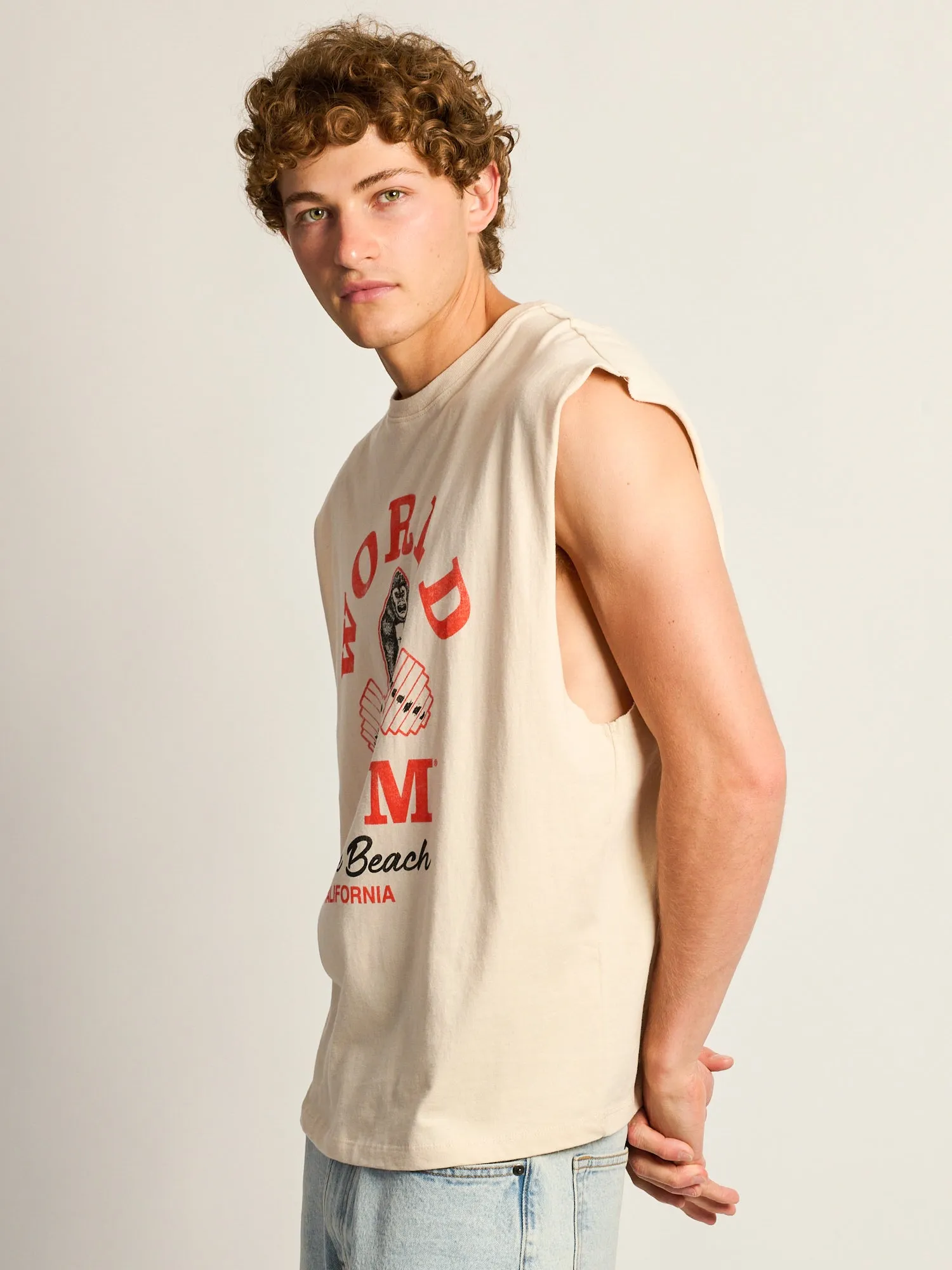 WORLD GYM MUSCLE TANK sold by Boathouse product image thumbnail 3