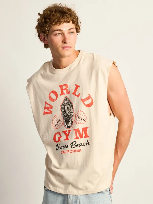 WORLD GYM MUSCLE TANK made by Boathouse