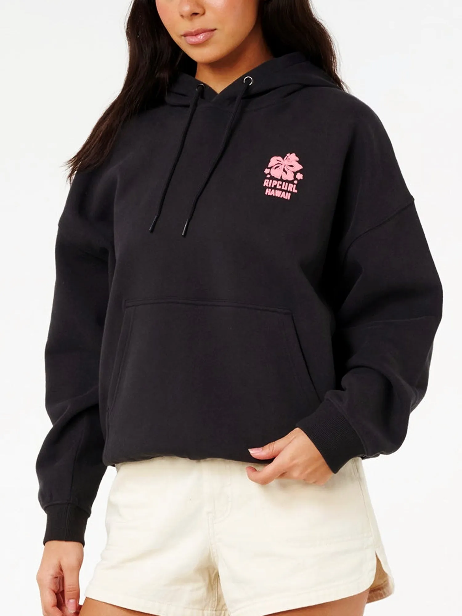 RIP CURL SURF PUFF HERITAGE HOODIE - BLACK sold by Boathouse product image thumbnail 2