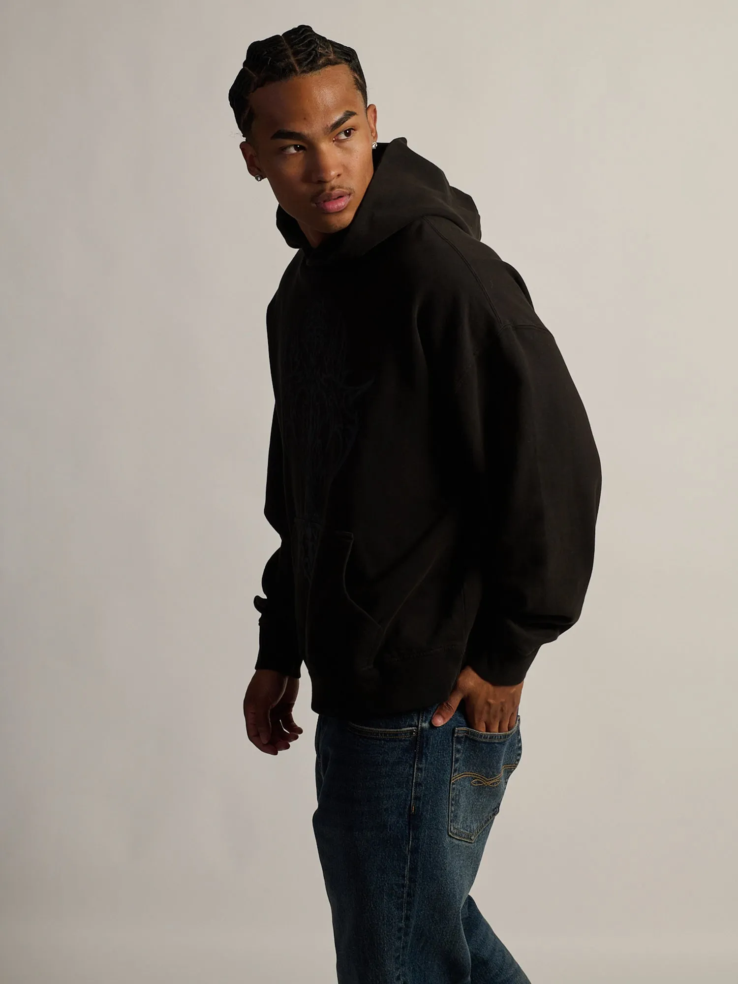 CROSS WINGS RELAXED FIT HOODIE sold by Boathouse product image thumbnail 5