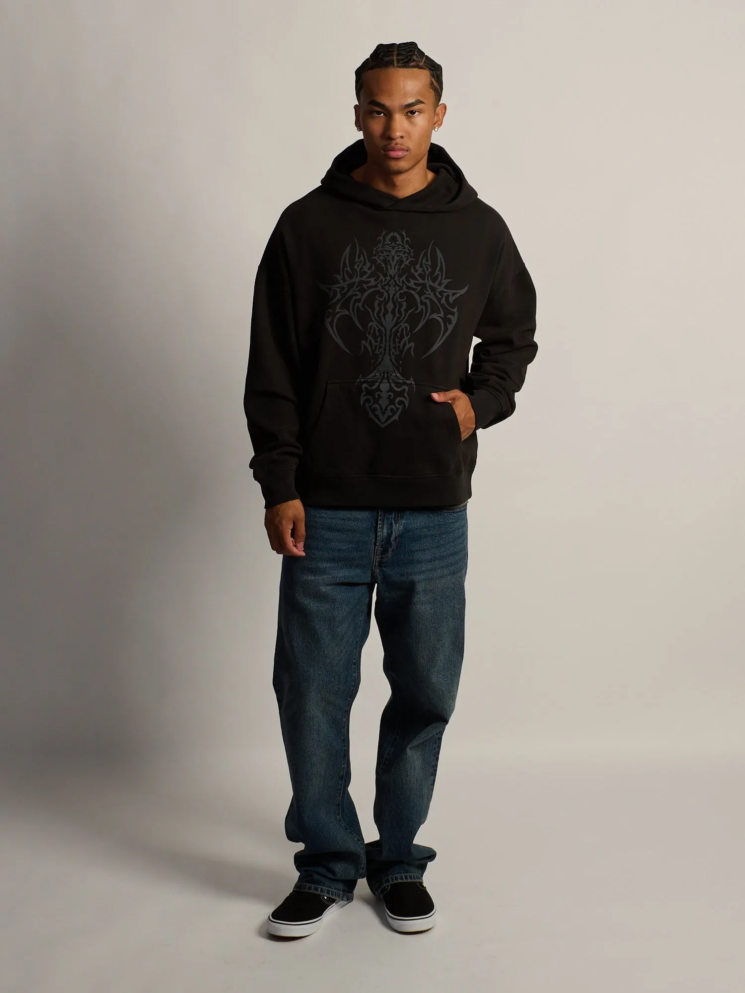 CROSS WINGS RELAXED FIT HOODIE sold by Boathouse product image thumbnail 2