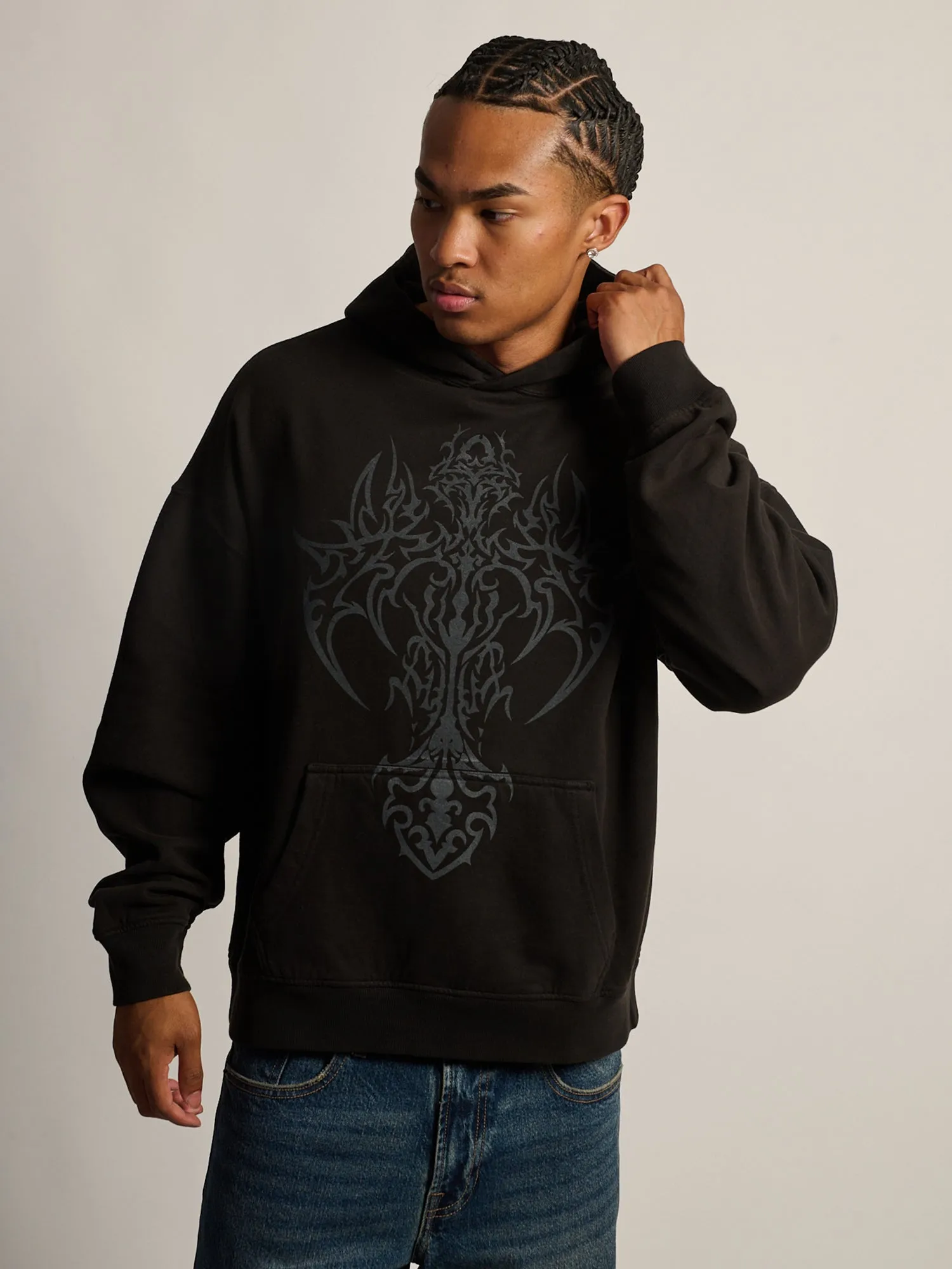 CROSS WINGS RELAXED FIT HOODIE sold by Boathouse product image thumbnail 3