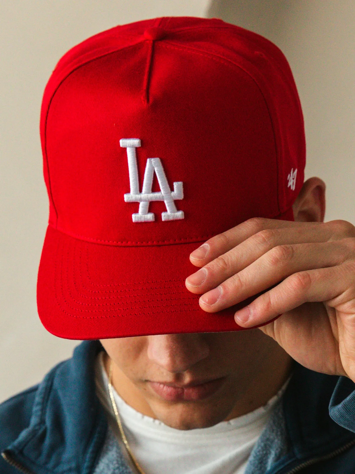 47 LA DODGERS HITCH HAT - RED sold by Boathouse product image thumbnail 2
