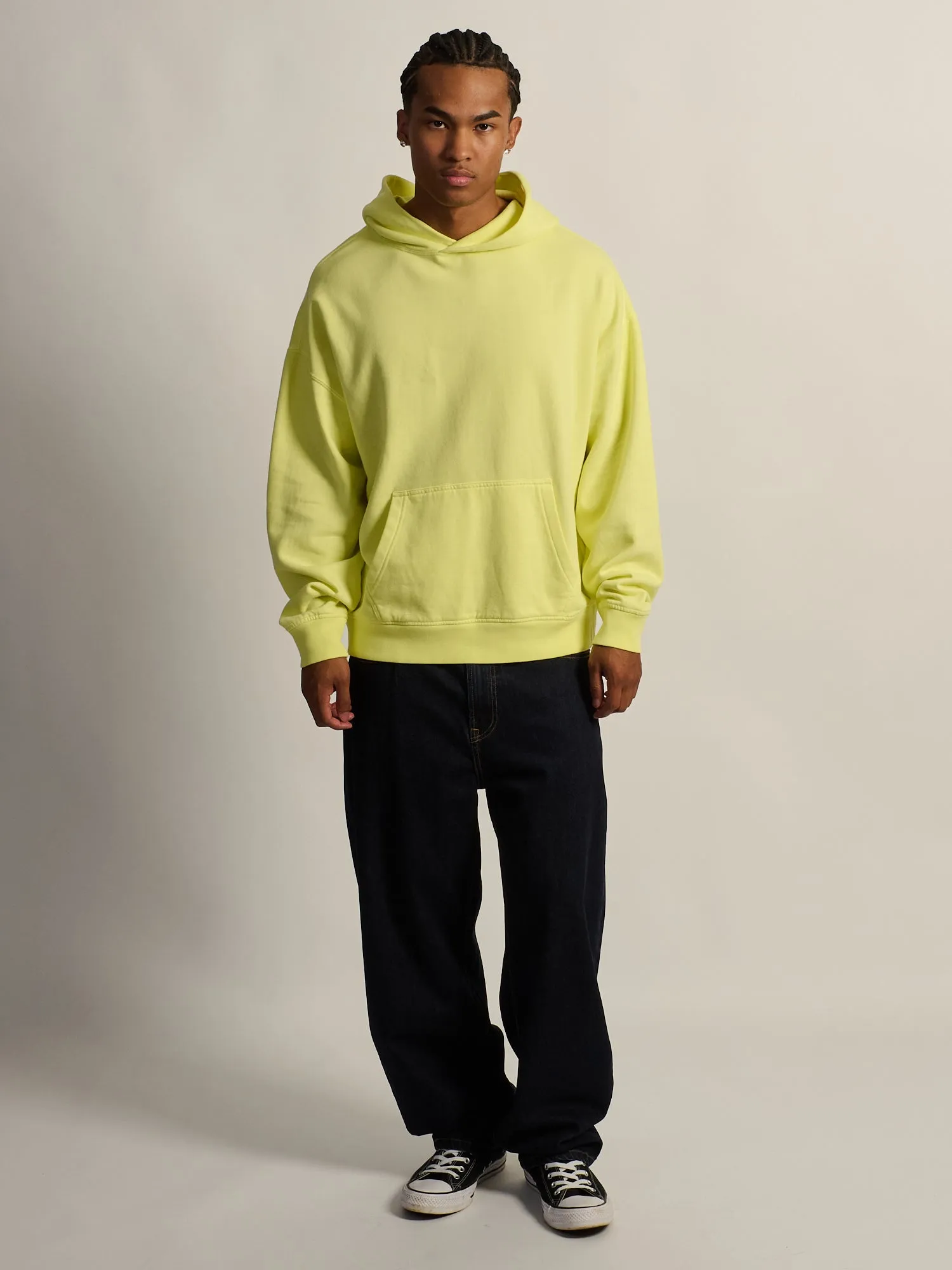 KOLBY RELAXED FIT HOODIE - YELLOW sold by Boathouse product image thumbnail 2