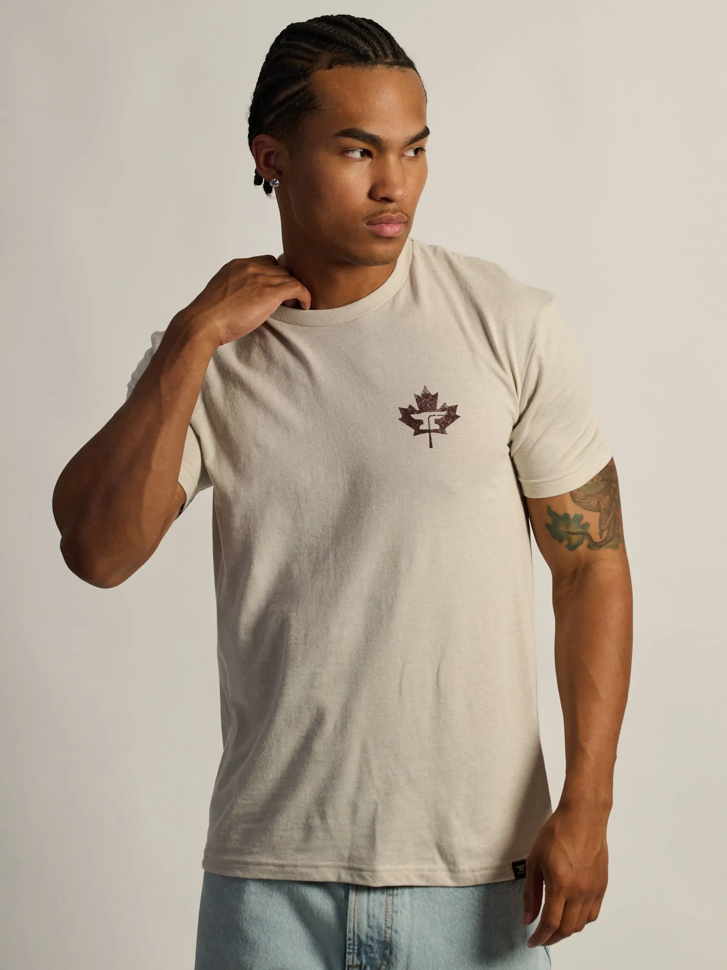 TROLL CO. DHCM ANVIL LEAF TEE - SAND sold by Boathouse product image thumbnail 3