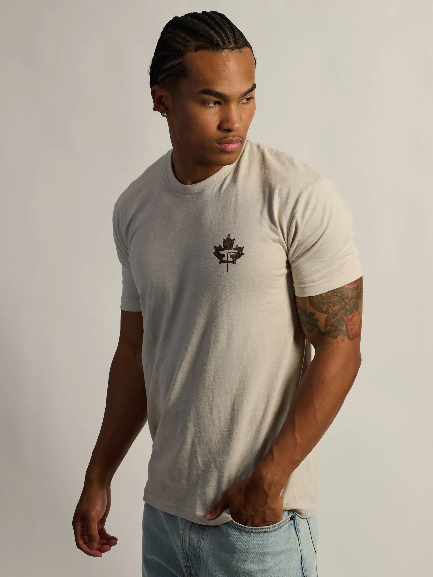 TROLL CO. DHCM ANVIL LEAF TEE - SAND sold by Boathouse product image thumbnail 4