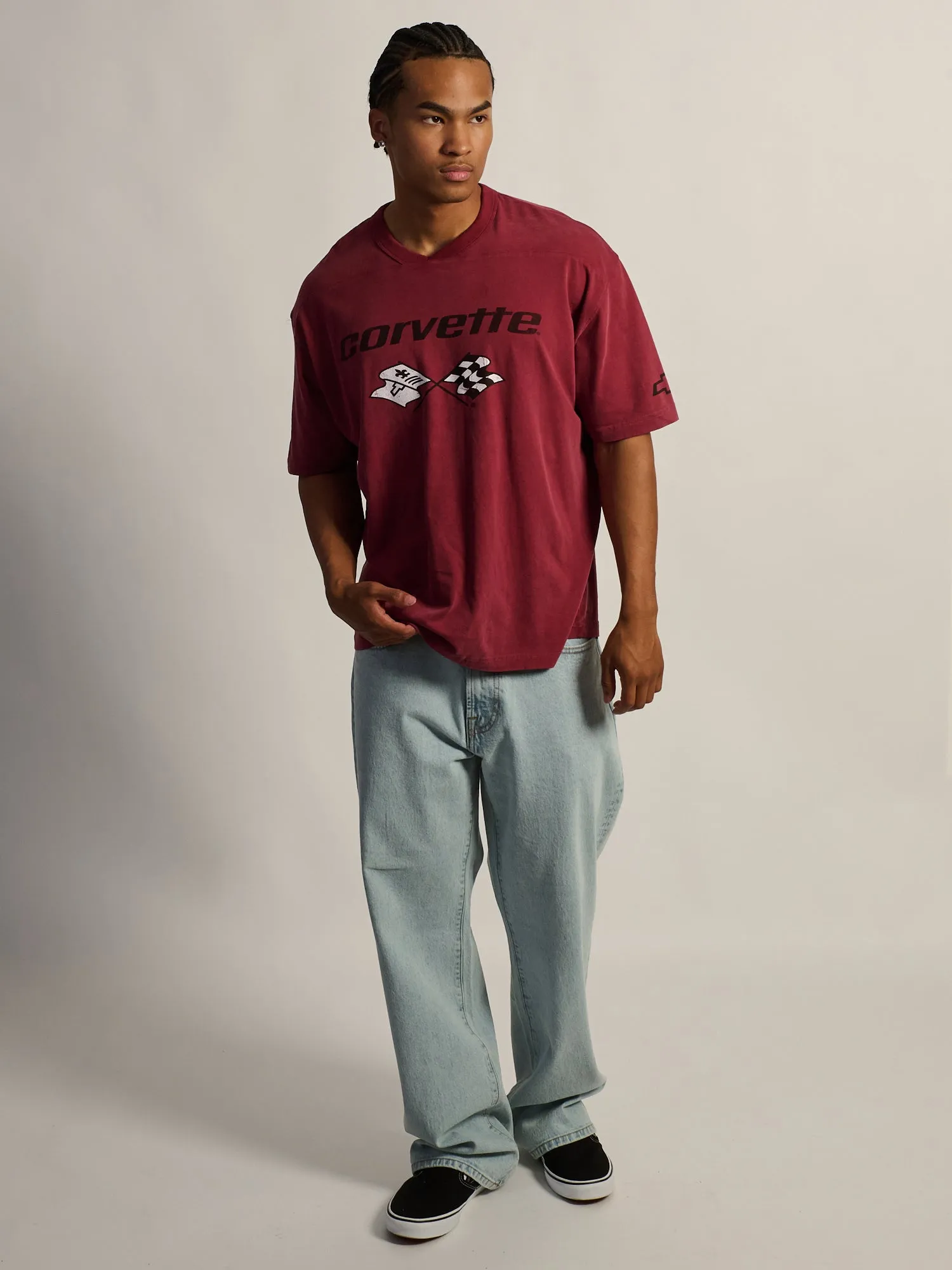 LICENSED CORVETTE FOOTBALL T-SHIRT sold by Boathouse product image thumbnail 3