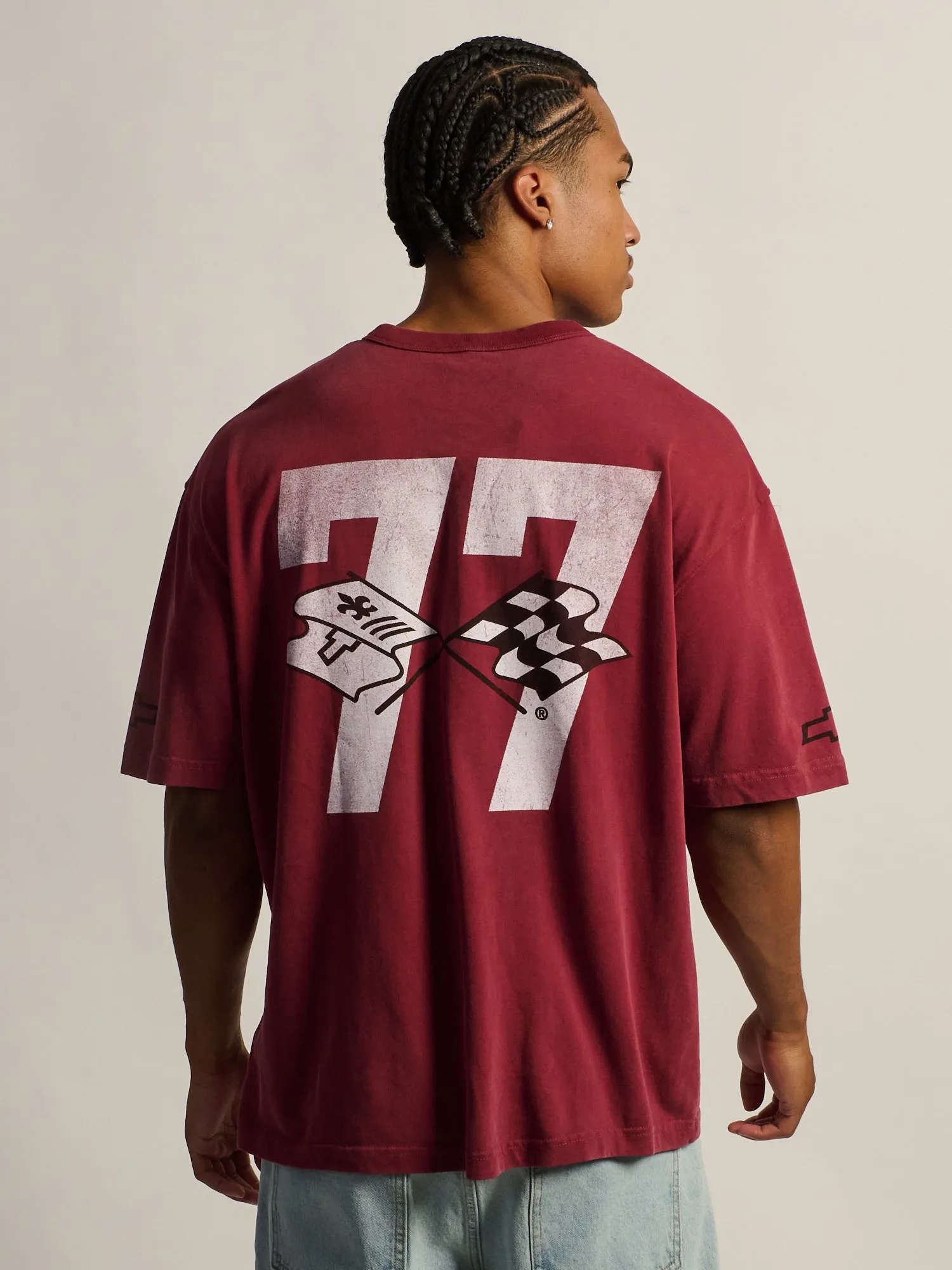 LICENSED CORVETTE FOOTBALL T-SHIRT sold by Boathouse product image thumbnail 2