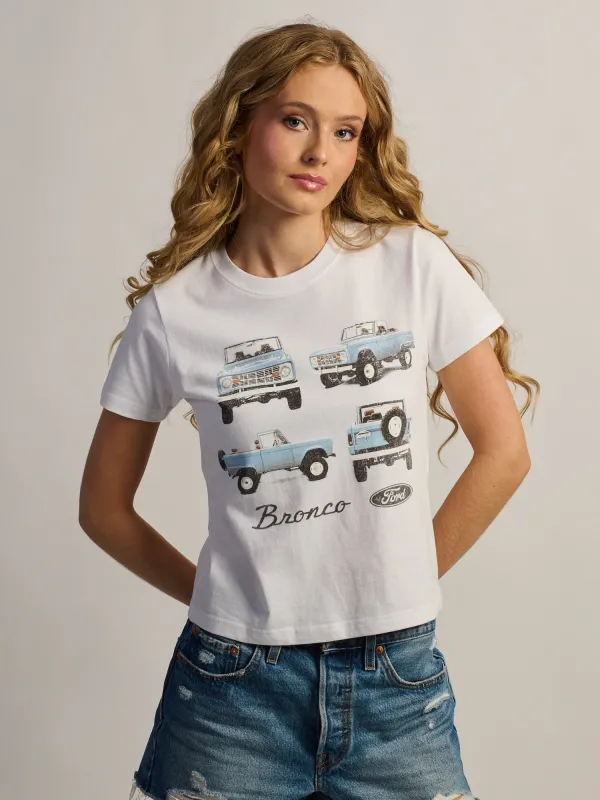 VINTAGE BRONCO BOXY TEE made by Boathouse