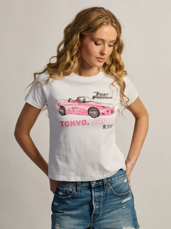 FAST AND FURIOUS TOKYO BOXY T-SHIRT made by Boathouse