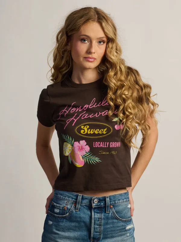 HAWAII BOXY GRAPHIC TEE made by Boathouse