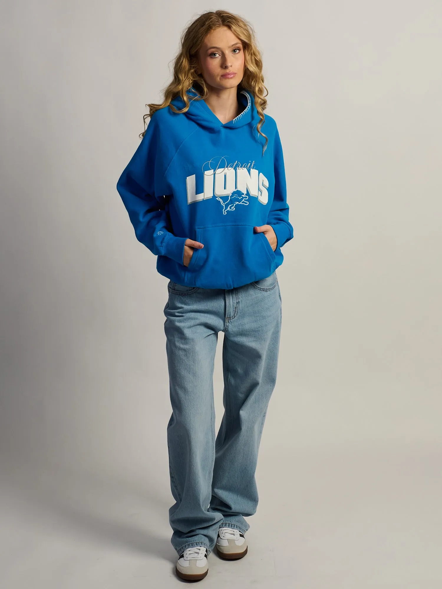 NFL DETRIOT LIONS STITCH HOODIE sold by Boathouse product image thumbnail 2