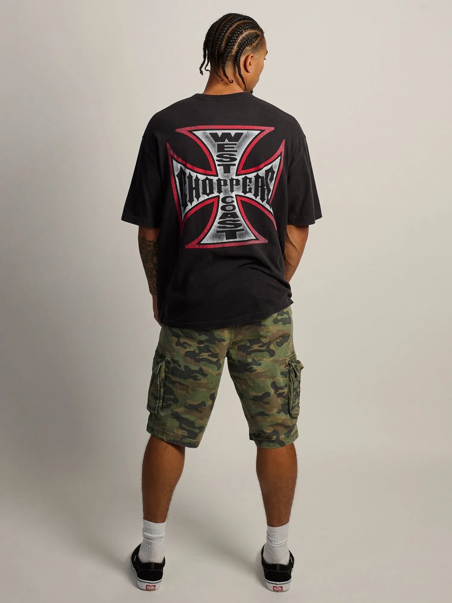 WEST COAST CHOPPERS VINTAGE FOOTBALL T-SHIRT sold by Boathouse product image thumbnail 2
