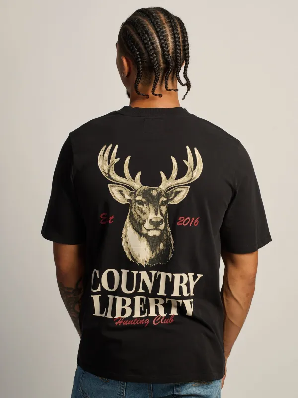 COUNTRY LIBERTY HUNTING CLUB T-SHIRT made by Boathouse