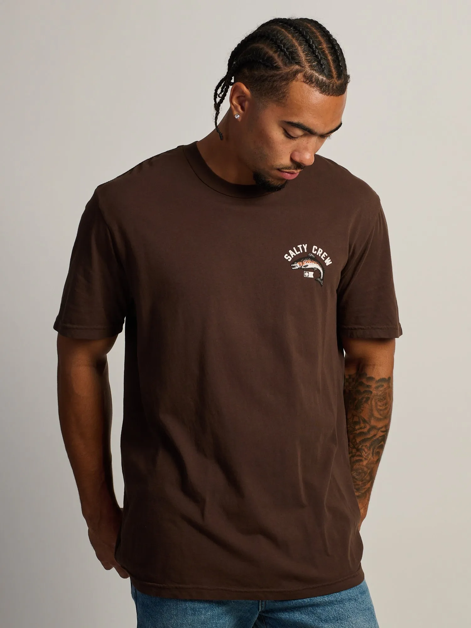 SALTY CREW TROUT CLASSIC T-SHIRT sold by Boathouse product image thumbnail 2