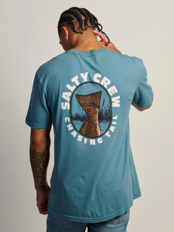 SALTY CREW CHASING TAIL T-SHIRT - SLATE made by Salty Crew
