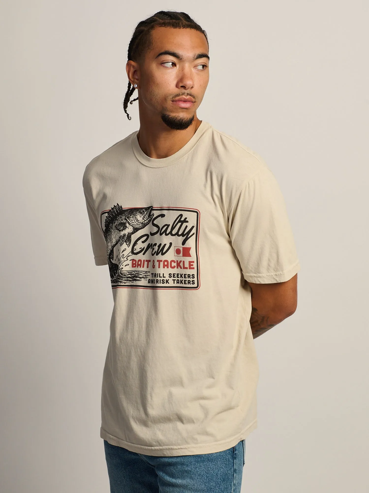 SALTY CREW WALLEYE LAKE T-SHIRT sold by Boathouse product image thumbnail 3