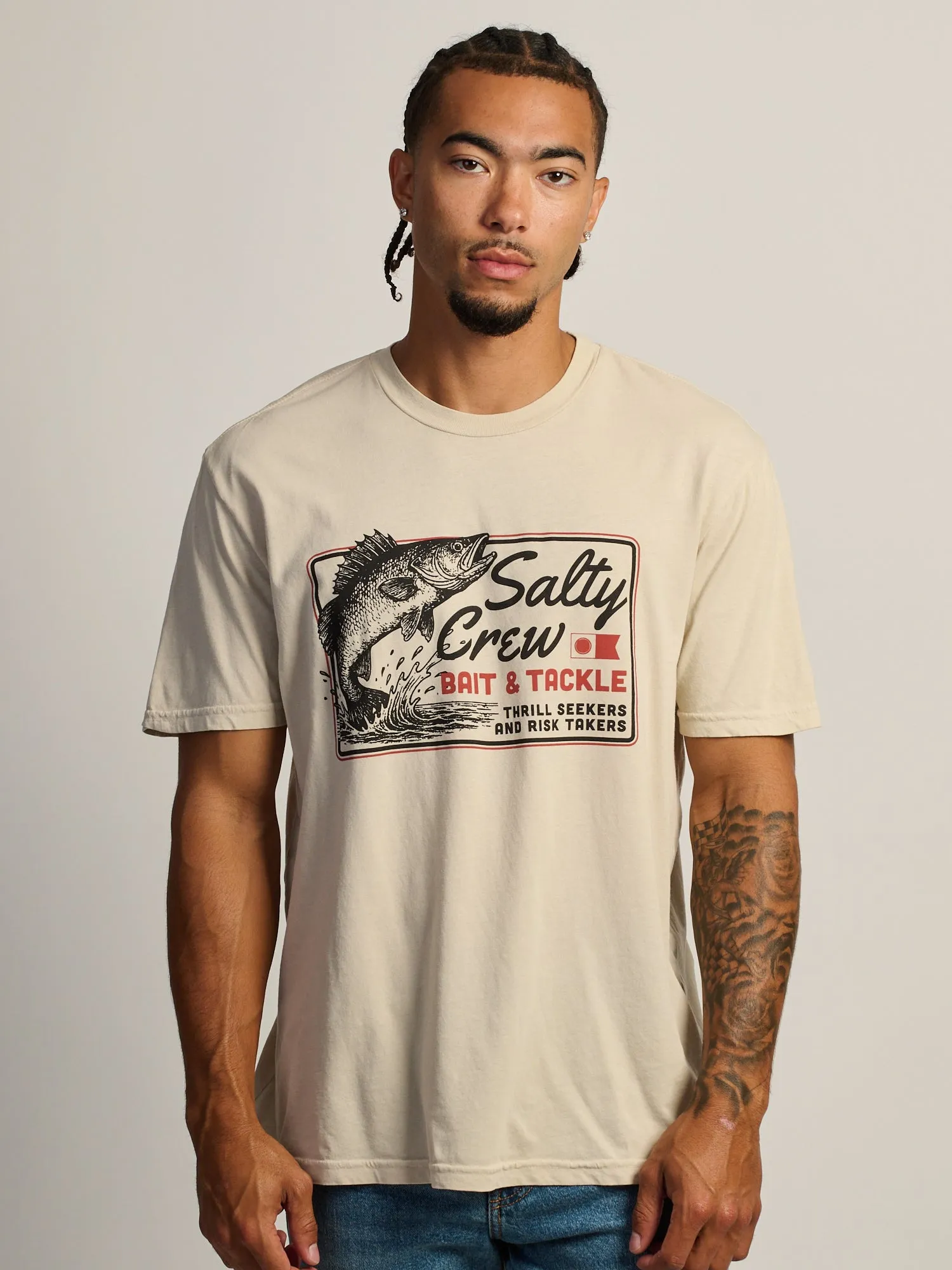 SALTY CREW WALLEYE LAKE T-SHIRT sold by Boathouse
