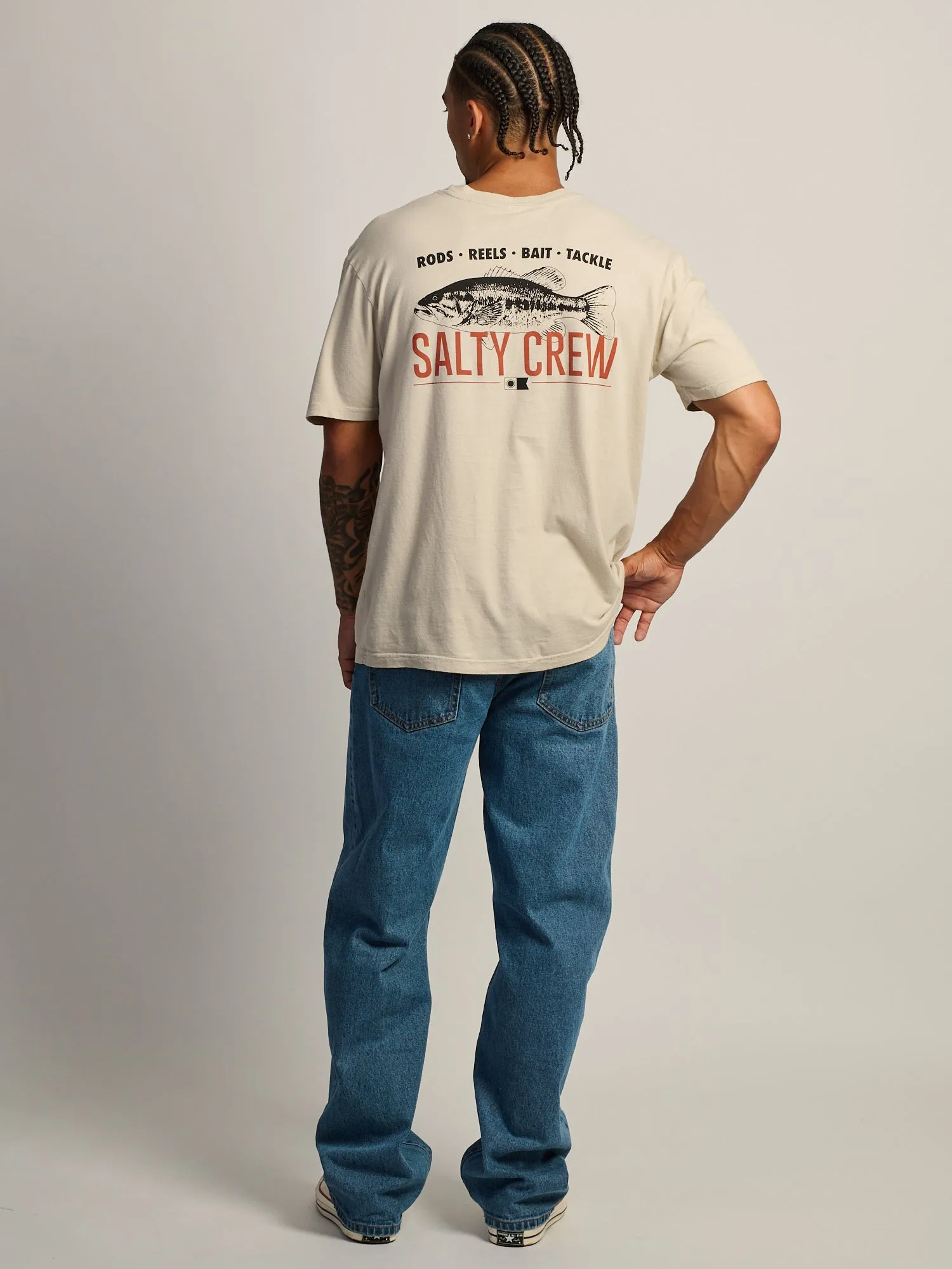 SALTY CREW BASS SIGN T-SHIRT - BONE sold by Boathouse product image thumbnail 2
