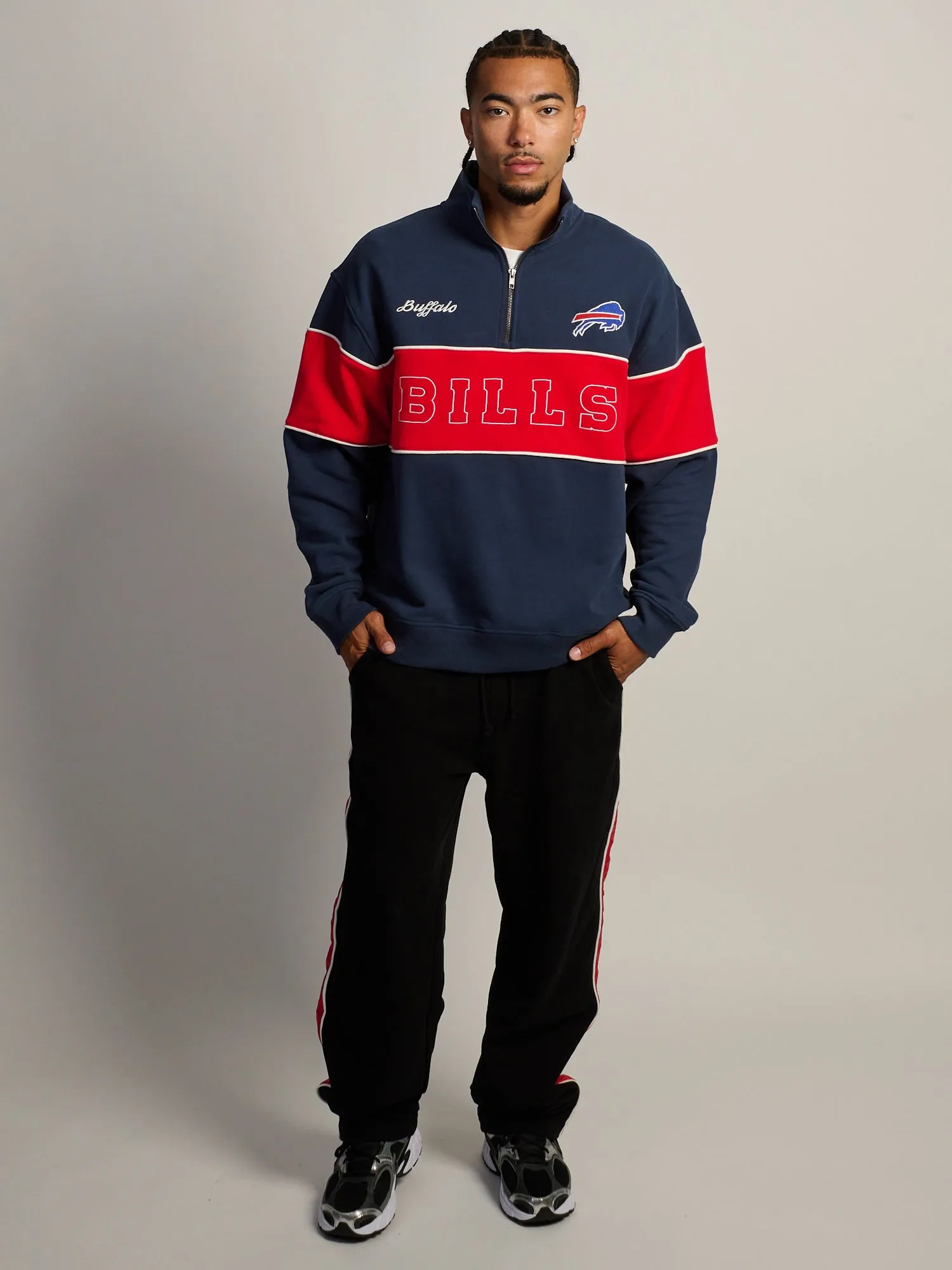 NFL BILLS RELAXED QUARTERZIP sold by Boathouse product image thumbnail 2