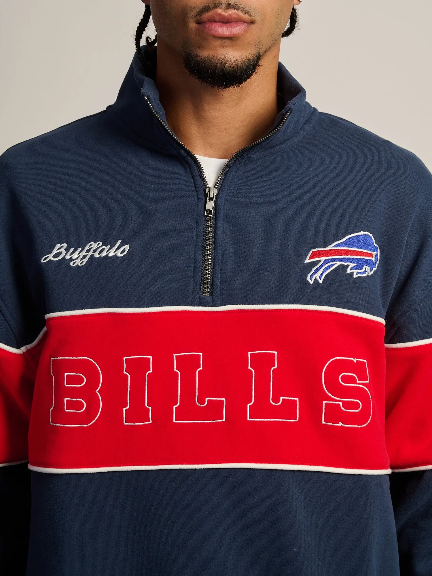 NFL BILLS RELAXED QUARTERZIP sold by Boathouse product image thumbnail 3