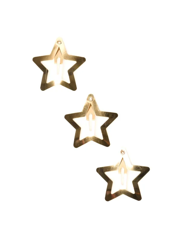 HARLOW CELESTE CLIPS - GOLD made by Harlow