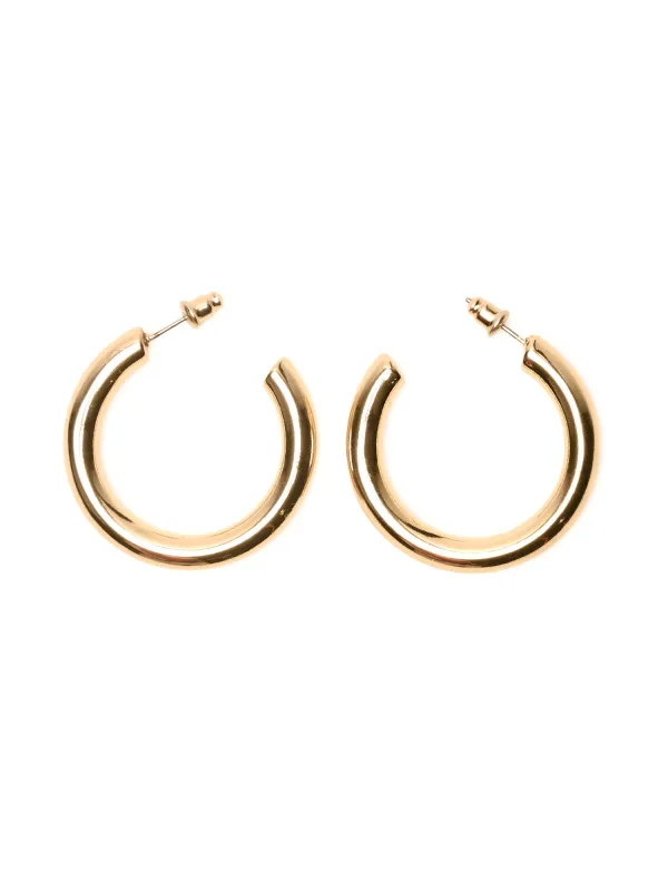 HARLOW CHARLENE HOOPS - GOLD made by Harlow