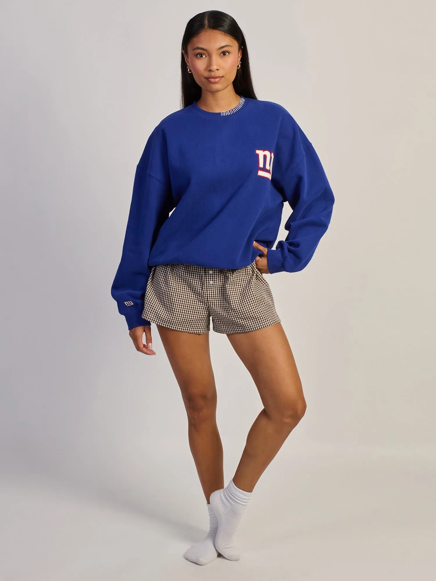 NFL NY GIANTS STITCH CREWNECK sold by Boathouse product image thumbnail 3