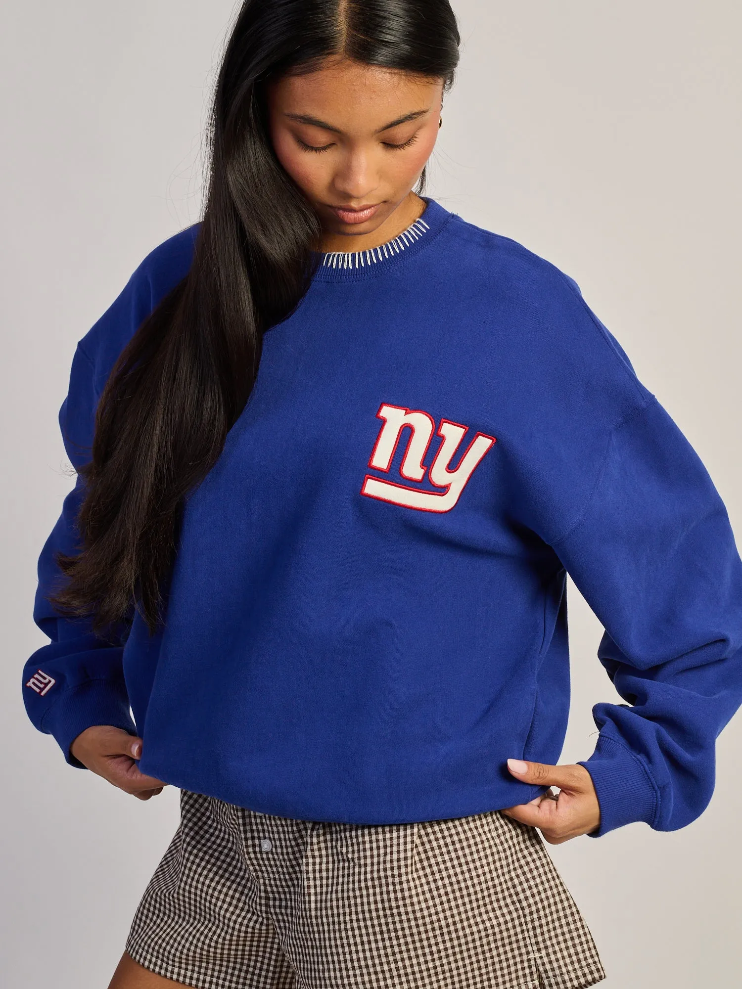 NFL NY GIANTS STITCH CREWNECK sold by Boathouse product image thumbnail 4