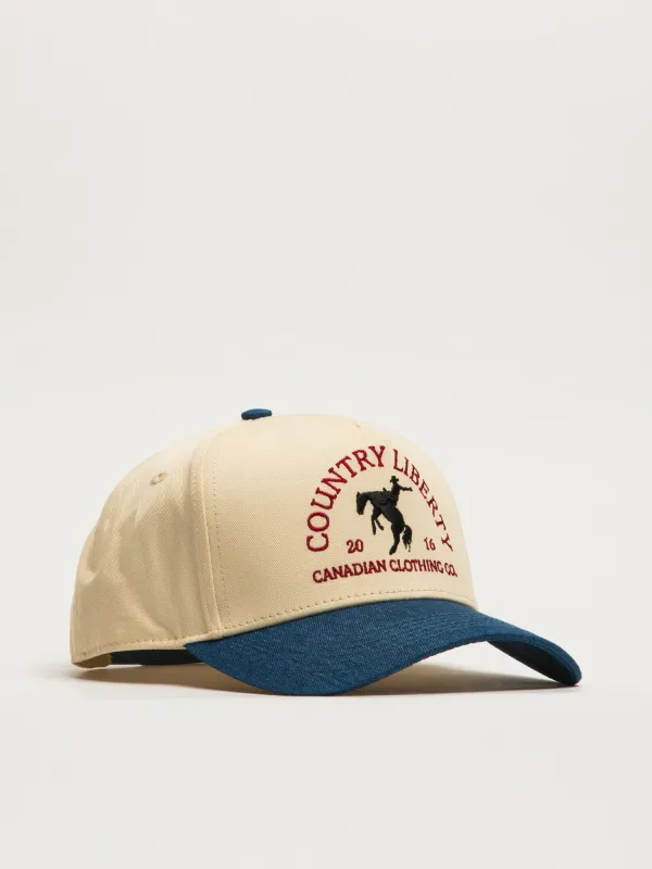 COUNTRY LIBERTY NATURAL DENIM COWBOY HAT made by Boathouse