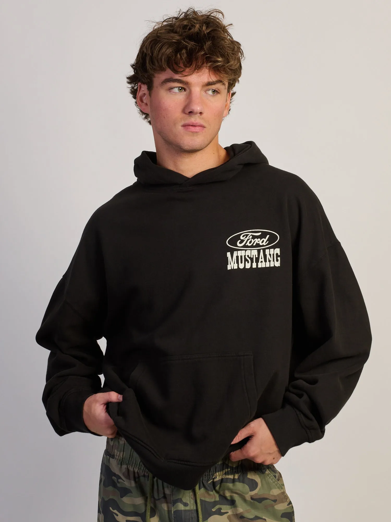 FORD WESTERN RELAXED HOODIE sold by Boathouse product image thumbnail 3