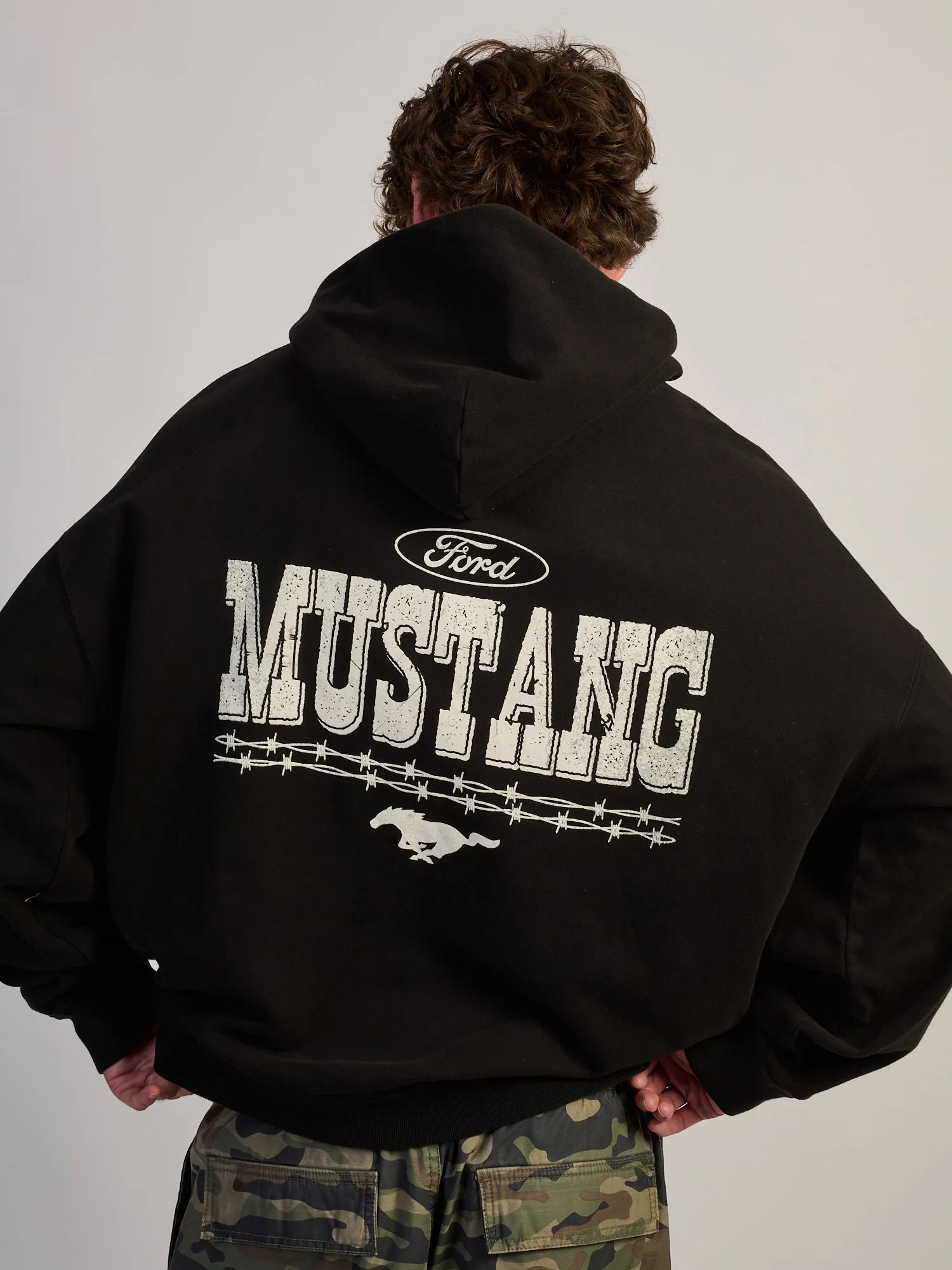 FORD WESTERN RELAXED HOODIE sold by Boathouse