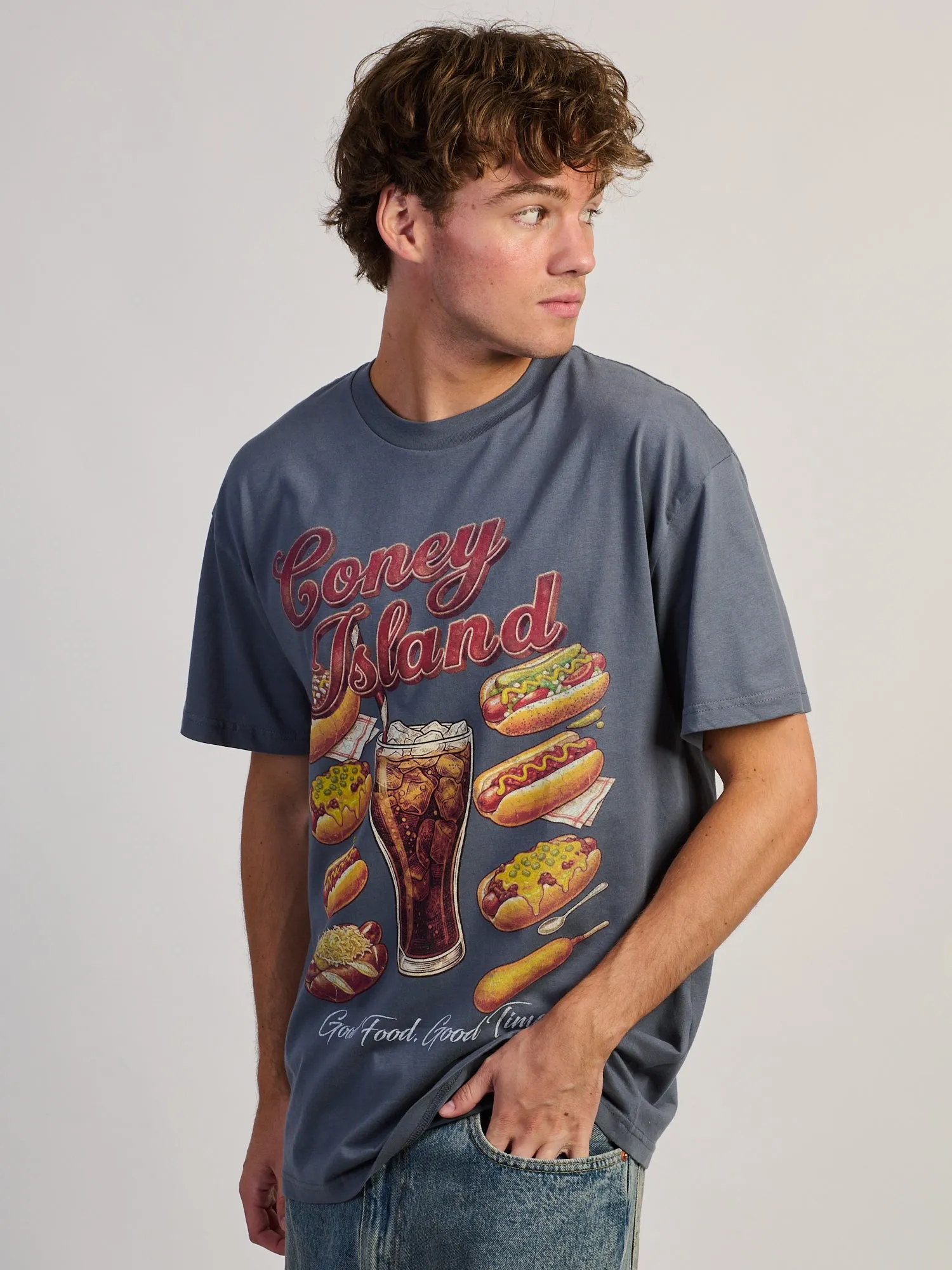 CONEY ISLAND DOGS T-SHIRT sold by Boathouse product image thumbnail 3