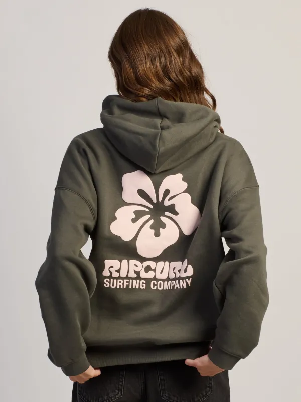 RIP CURL FLOWER HOODIE made by Ripcurl