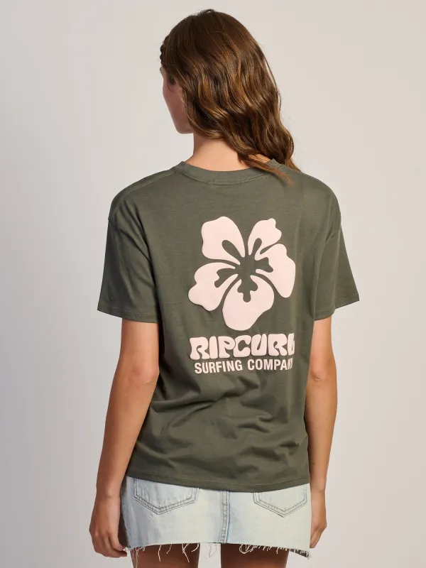 RIP CURL FLOWER T-SHIRT made by Ripcurl