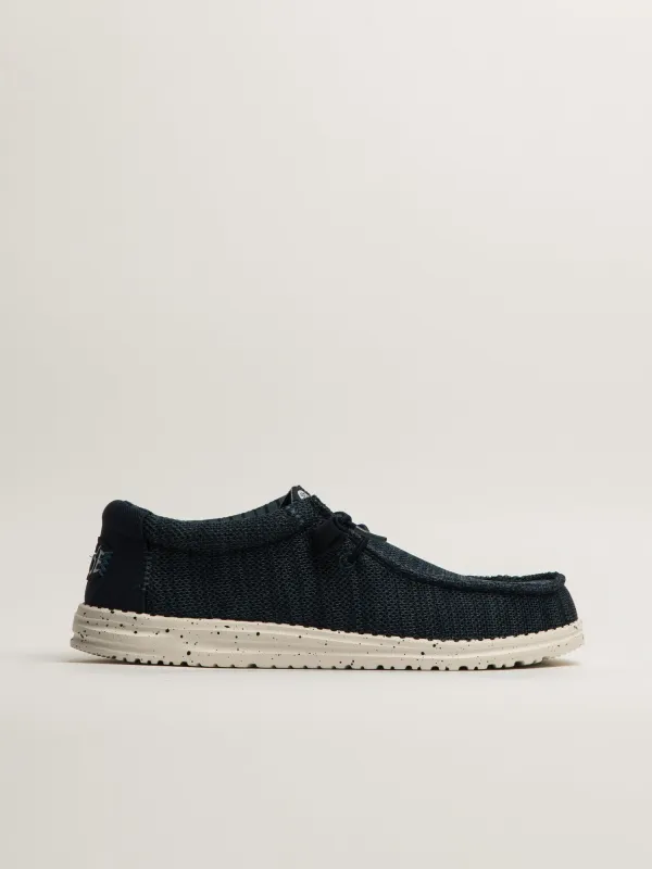 MENS HEYDUDE WALLY STRETCH SOX - NAVY made by Hey Dude
